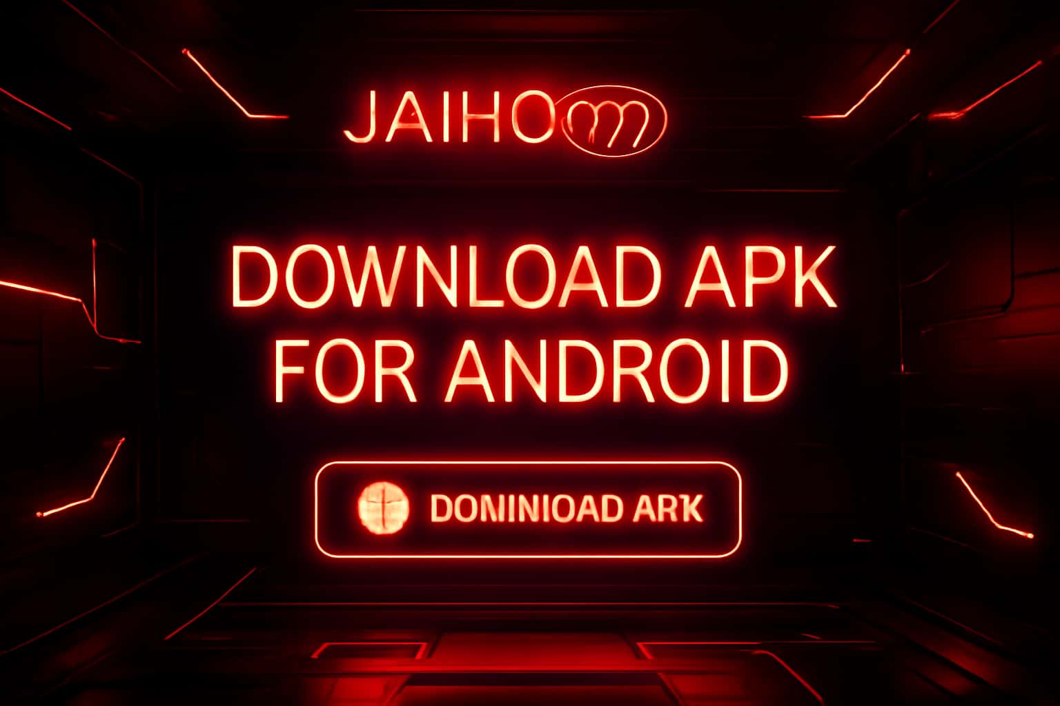 Futuristic download interface